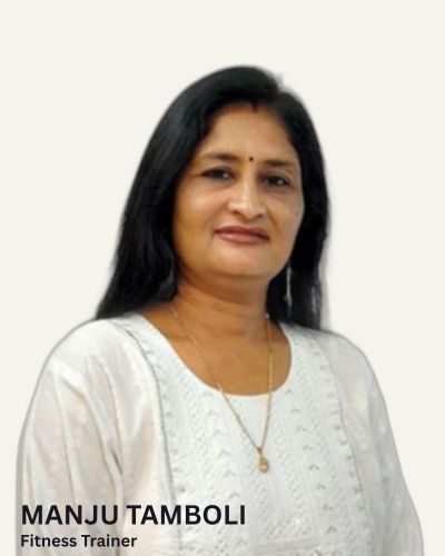 Manju Tamboli, Best Fitness Coach in Chhattisgarh, gives coaching in Hindi